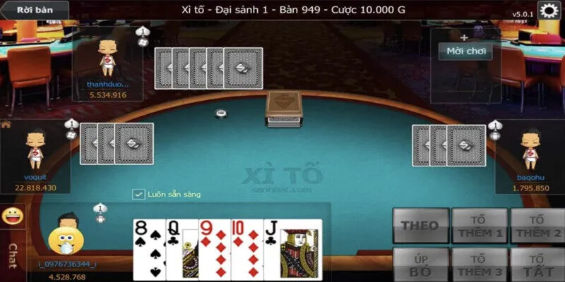C&oacute; nhiều h&igrave;nh thức chơi X&igrave; Tố để anh em lựa chọn