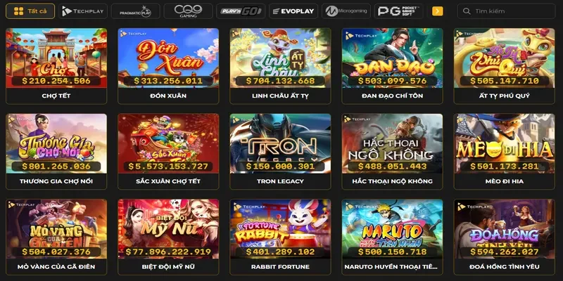 SLot game nổ hũ c&ugrave;ng những phần thưởng hấp dẫn